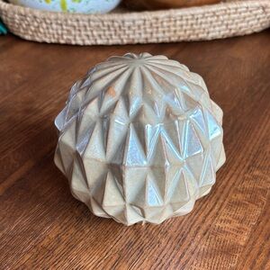 Geometric Ceramic Decorative Piece